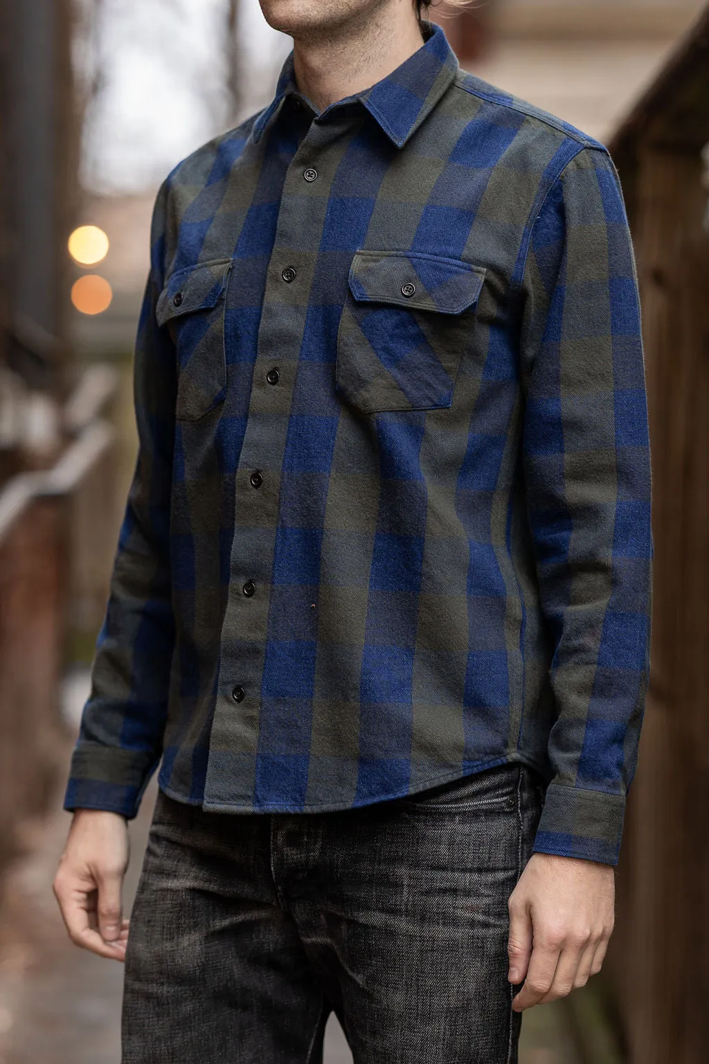 Indigofera Norris - Indigo/Green sold by Franklin and Poe product image thumbnail 2