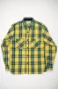 Samurai SIN24-02W Rope Dyed Flannel Shirt - Yellow sold by Franklin and Poe