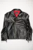 The Flat Head FN-LJ-HW004 Horsehide Double Riders Jacket - Black sold by Franklin and Poe