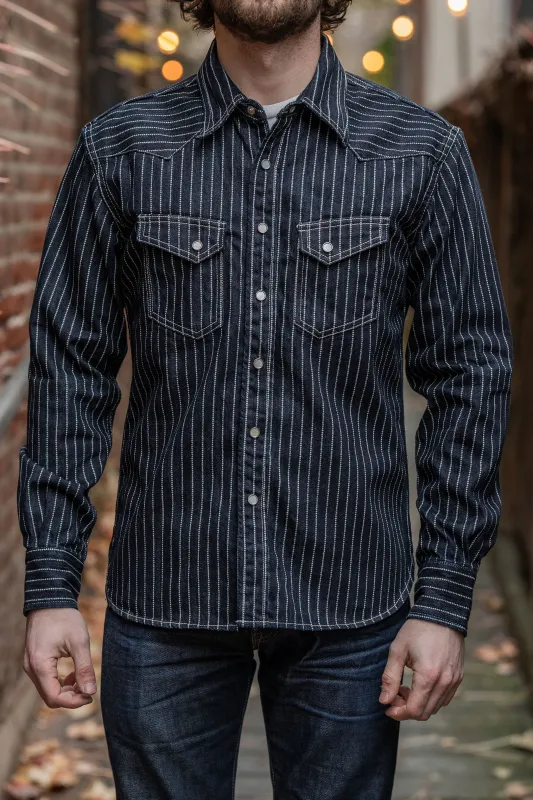 The Flat Head FN-SDW-701L - 10oz Wabash Western Shirt sold by Franklin and Poe