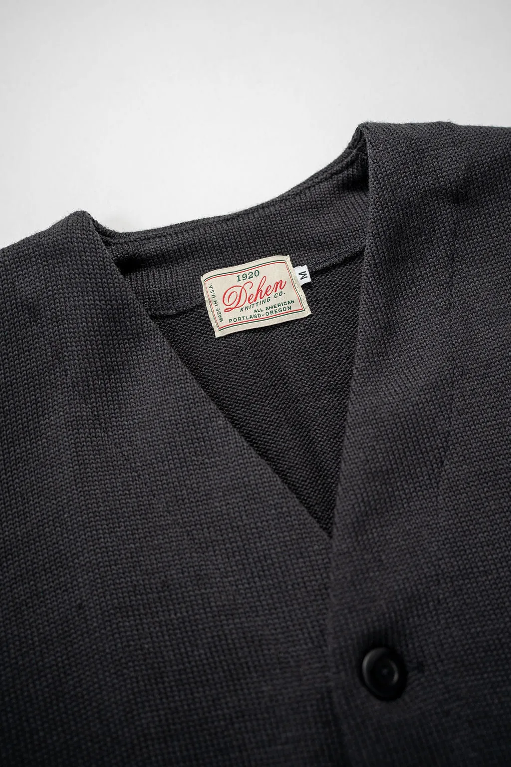 Dehen 1920 Slouchy Cardigan - Dark Charcoal sold by Franklin and Poe product image thumbnail 5