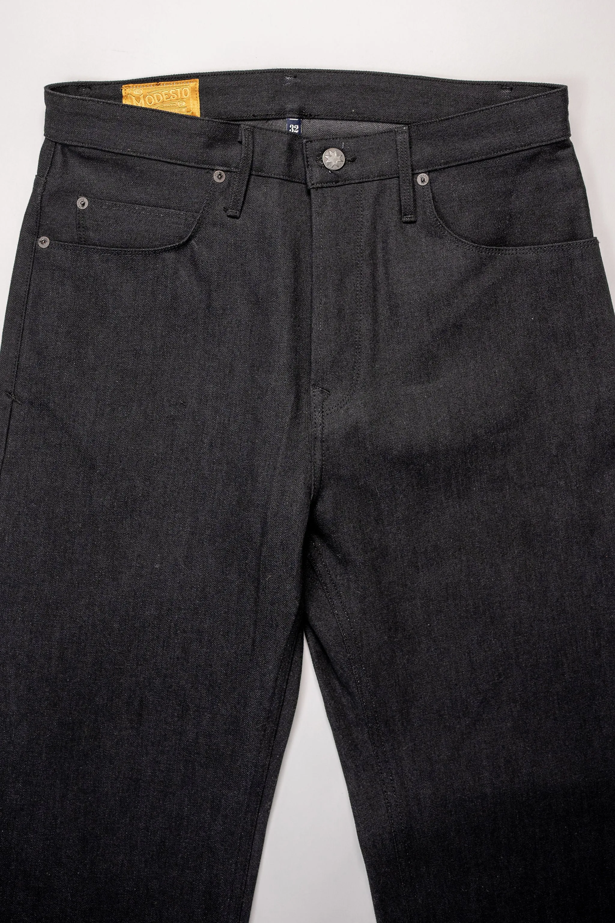 Freenote Cloth Modesto - 14oz Black Grey Denim sold by Franklin and Poe product image thumbnail 4