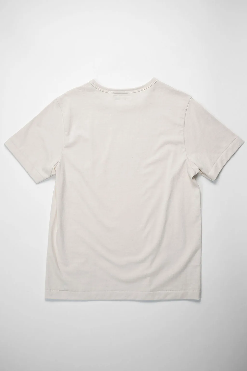 Merz b. Schwanen 215 Classic Crew Neck T-Shirt - Nature sold by Franklin and Poe product image thumbnail 5