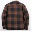 Freenote Cloth Alta - Black Plaid Wool sold by Franklin and Poe