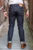 Iron Heart IH-888S-18 18oz Vintage Selvedge Denim Medium/High Rise Tapered Cut Jeans - Indigo sold by Franklin and Poe