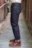 Iron Heart IH-888S-18 18oz Vintage Selvedge Denim Medium/High Rise Tapered Cut Jeans - Indigo sold by Franklin and Poe
