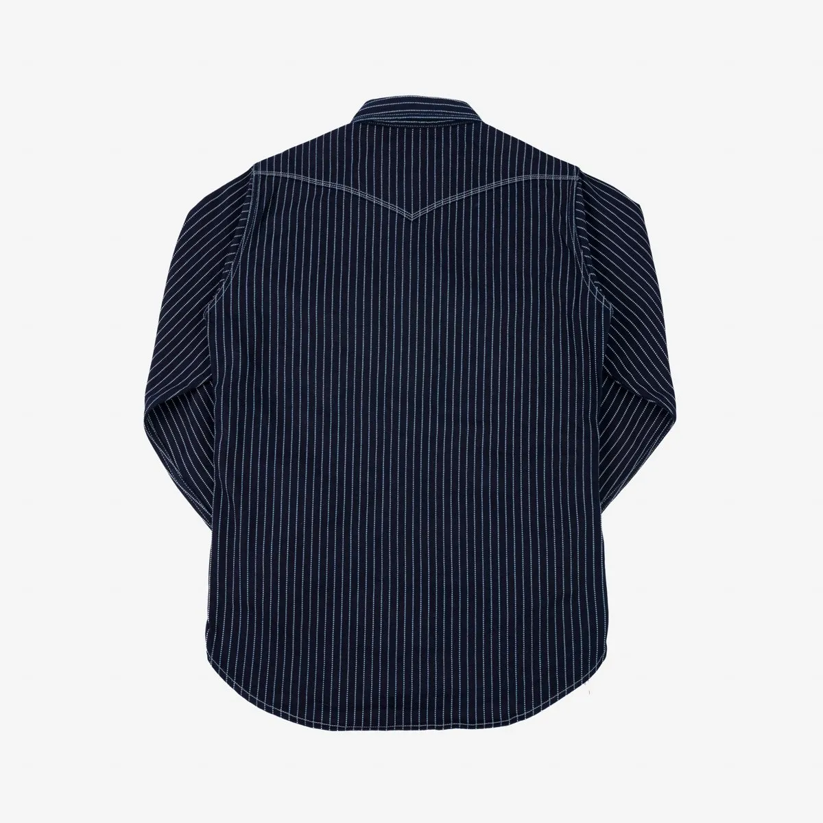 Iron Heart IHSH-227-IND 12oz Wabash CPO Shirt - Indigo sold by Franklin and Poe product image thumbnail 5