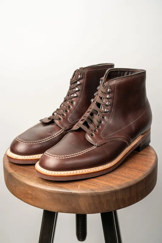 Alden 403 Mocc Toe Boot - Brown Chromexcel sold by Franklin and Poe