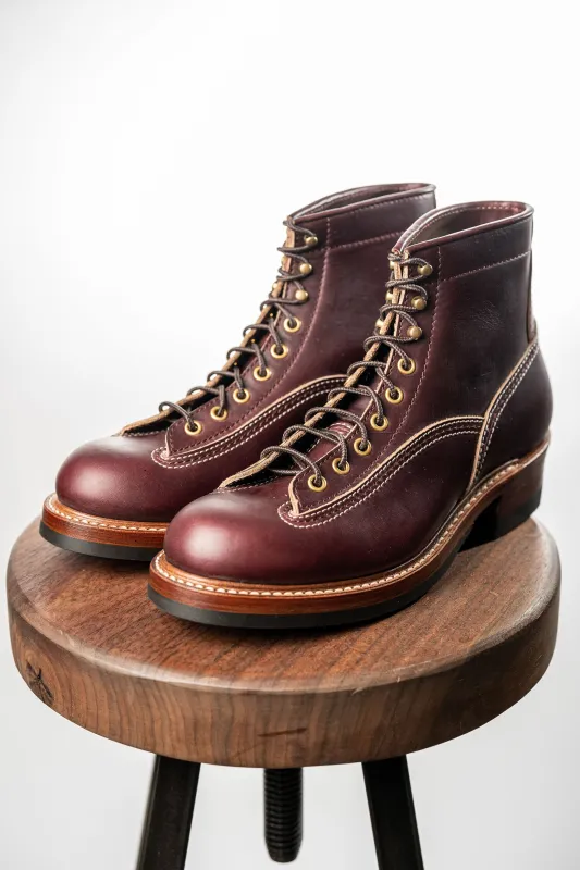 John Lofgren Donkey Puncher - Burgundy Chromexcel sold by Franklin and Poe