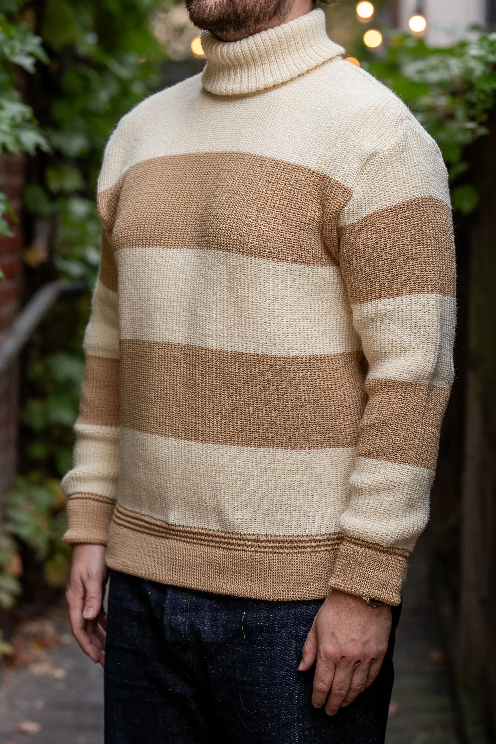 Heimat Textil Signal Sweater - Seashell/Desert sold by Franklin and Poe product image thumbnail 2