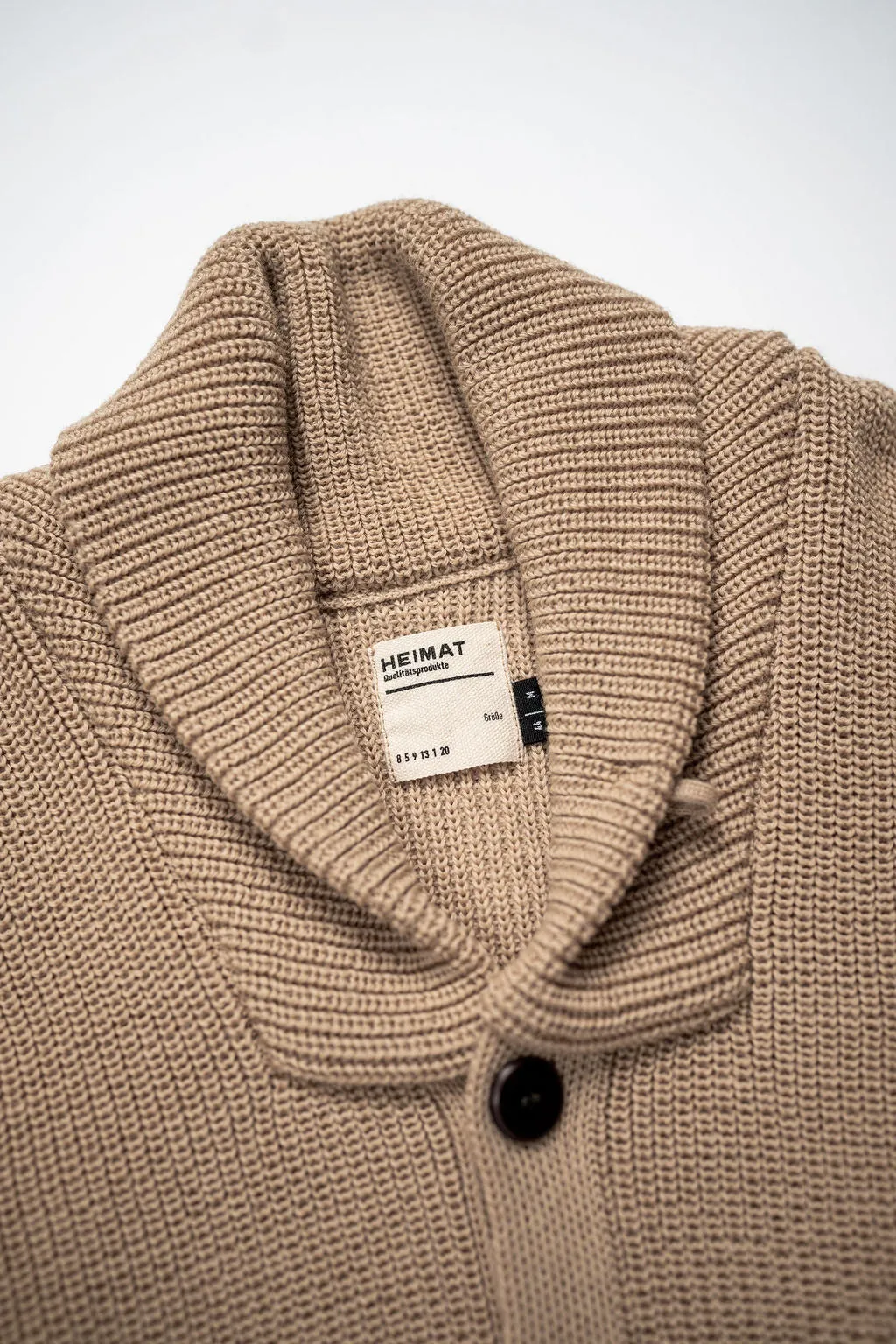 Heimat Textil Eiger Cardigan - Desert sold by Franklin and Poe product image thumbnail 5