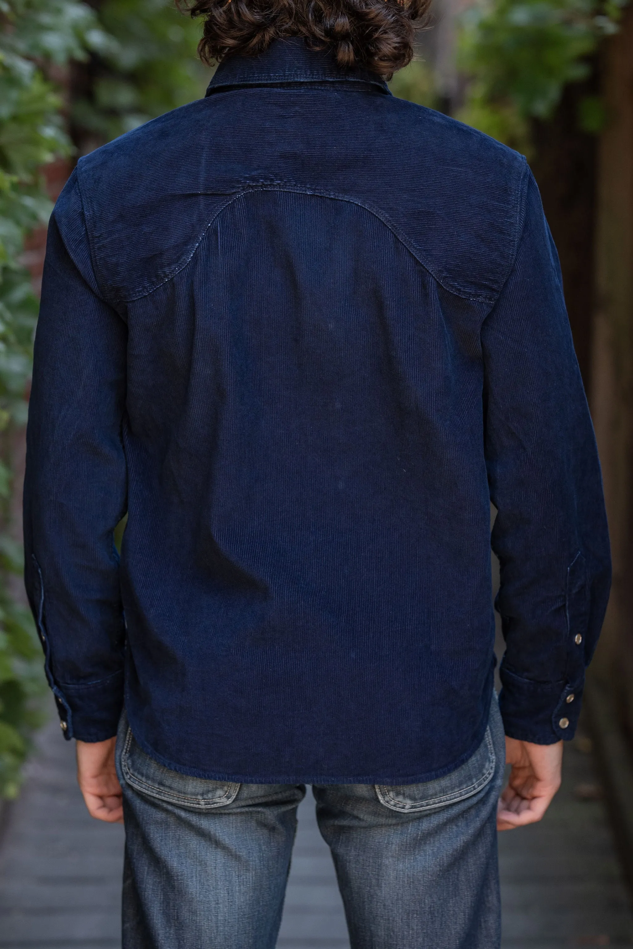 Freenote Cloth Packard - Indigo Corduroy sold by Franklin and Poe product image thumbnail 3