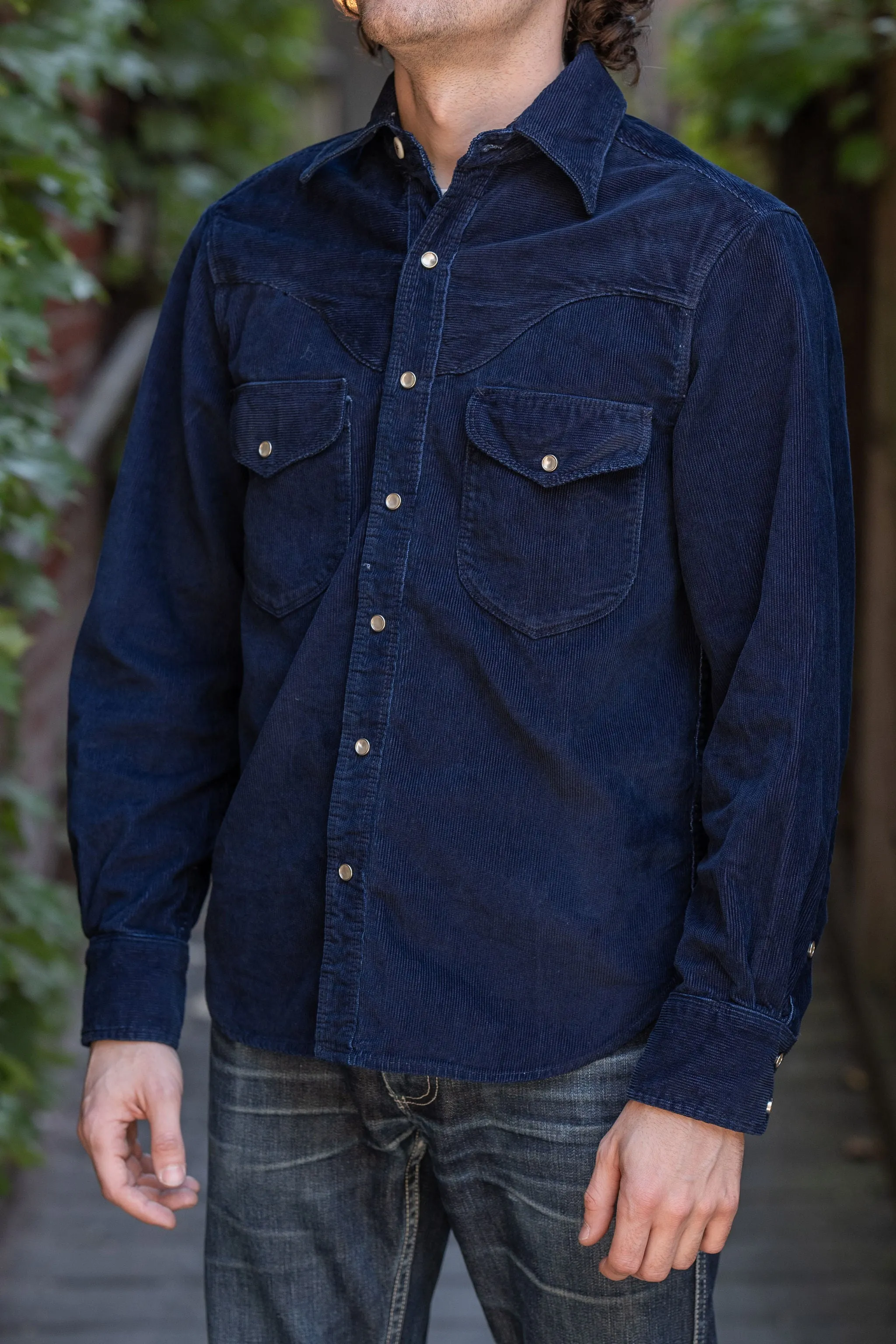 Freenote Cloth Packard - Indigo Corduroy sold by Franklin and Poe product image thumbnail 2