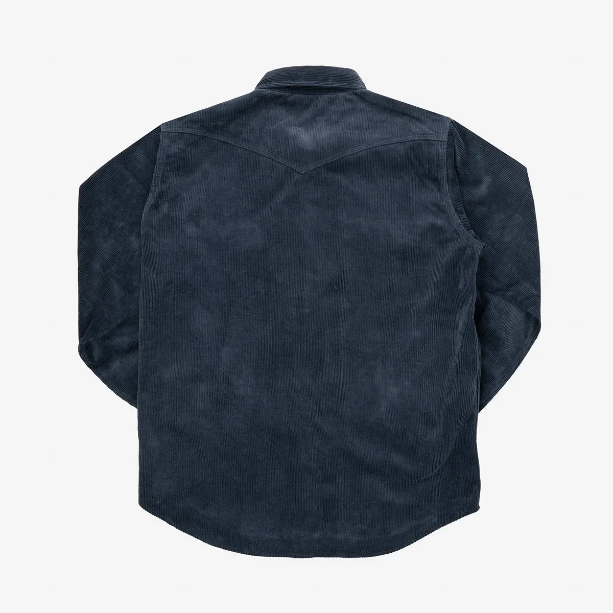 Iron Heart IHSH-398-NAV 11oz Corduroy Western Shirt - Navy sold by Franklin and Poe product image thumbnail 5