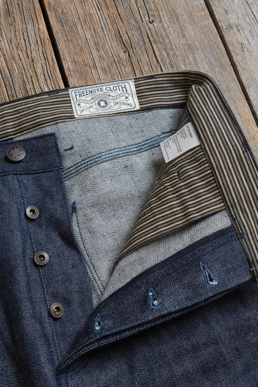 Freenote Cloth Ortega Pant - 13oz Denim sold by Franklin and Poe product image thumbnail 5