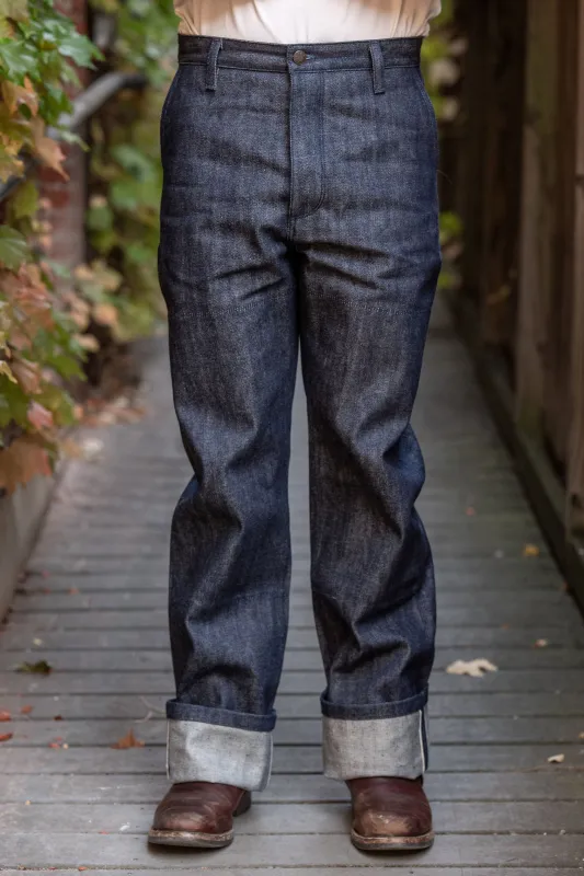 Freenote Cloth Ortega Pant - 13oz Denim sold by Franklin and Poe