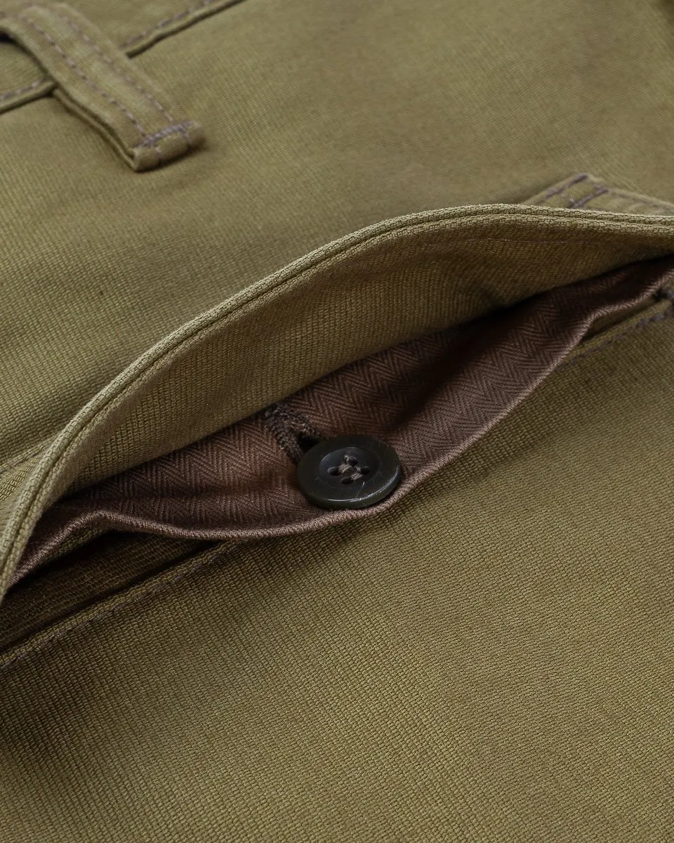 IH-738-KHA Whipcord Cargo Pants - Khaki sold by Franklin and Poe product image thumbnail 4