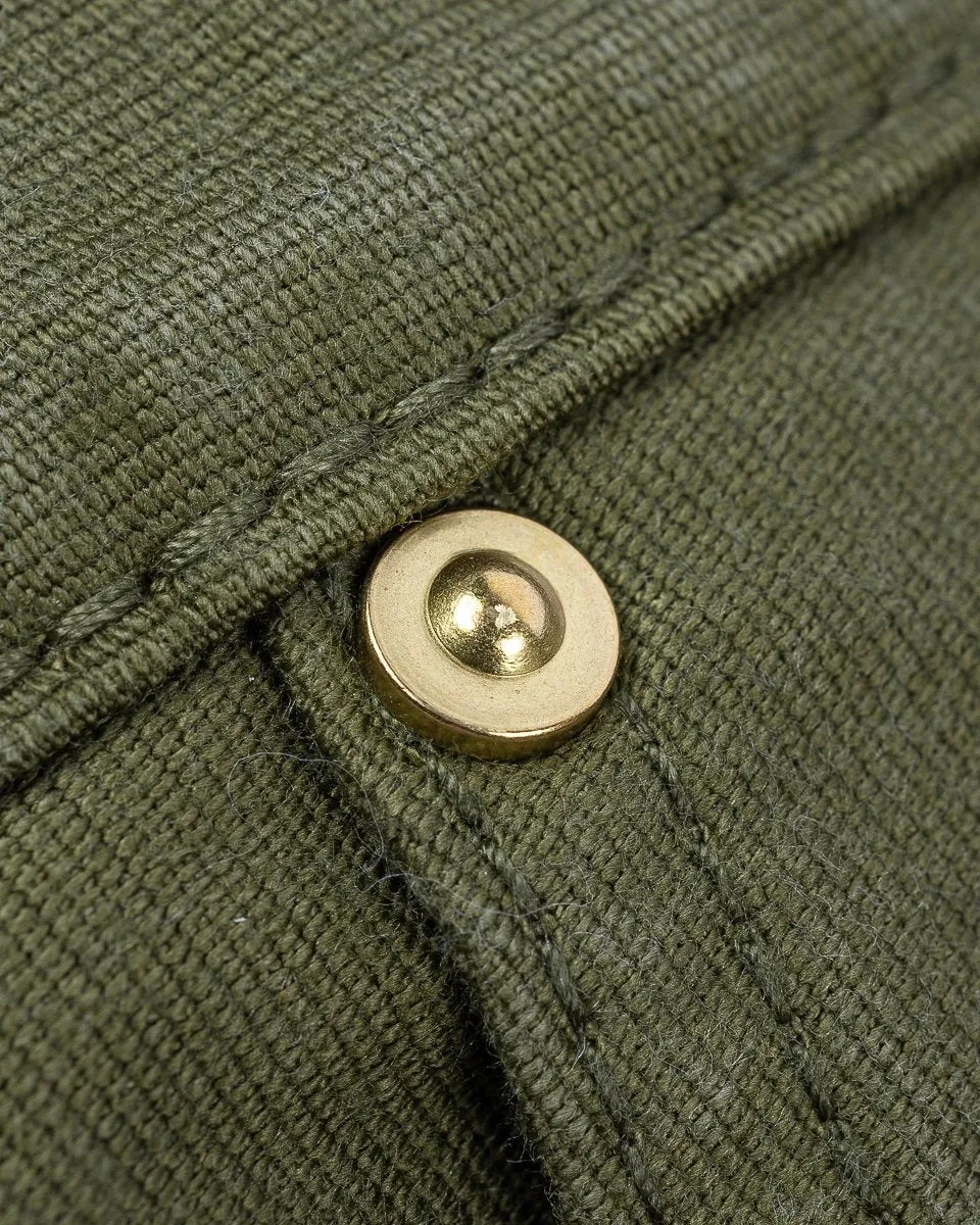 Iron Heart IH-738-GRN Whipcord Cargo Pants - Army Green sold by Franklin and Poe product image thumbnail 5