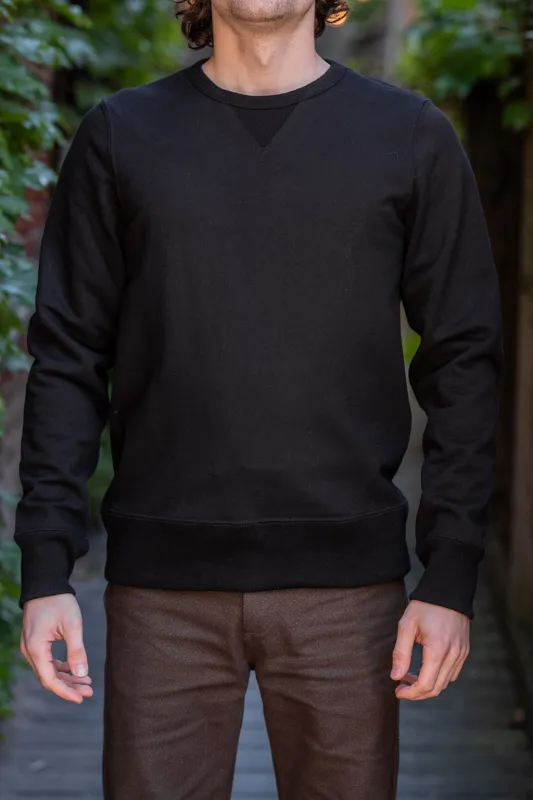 Merz b. Schwanen 3S48 Good Originals Sweatshirt - Deep Black sold by Franklin and Poe