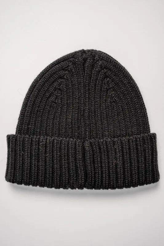 Hansen Garment Toby Fisherman Beanie - Black sold by Franklin and Poe