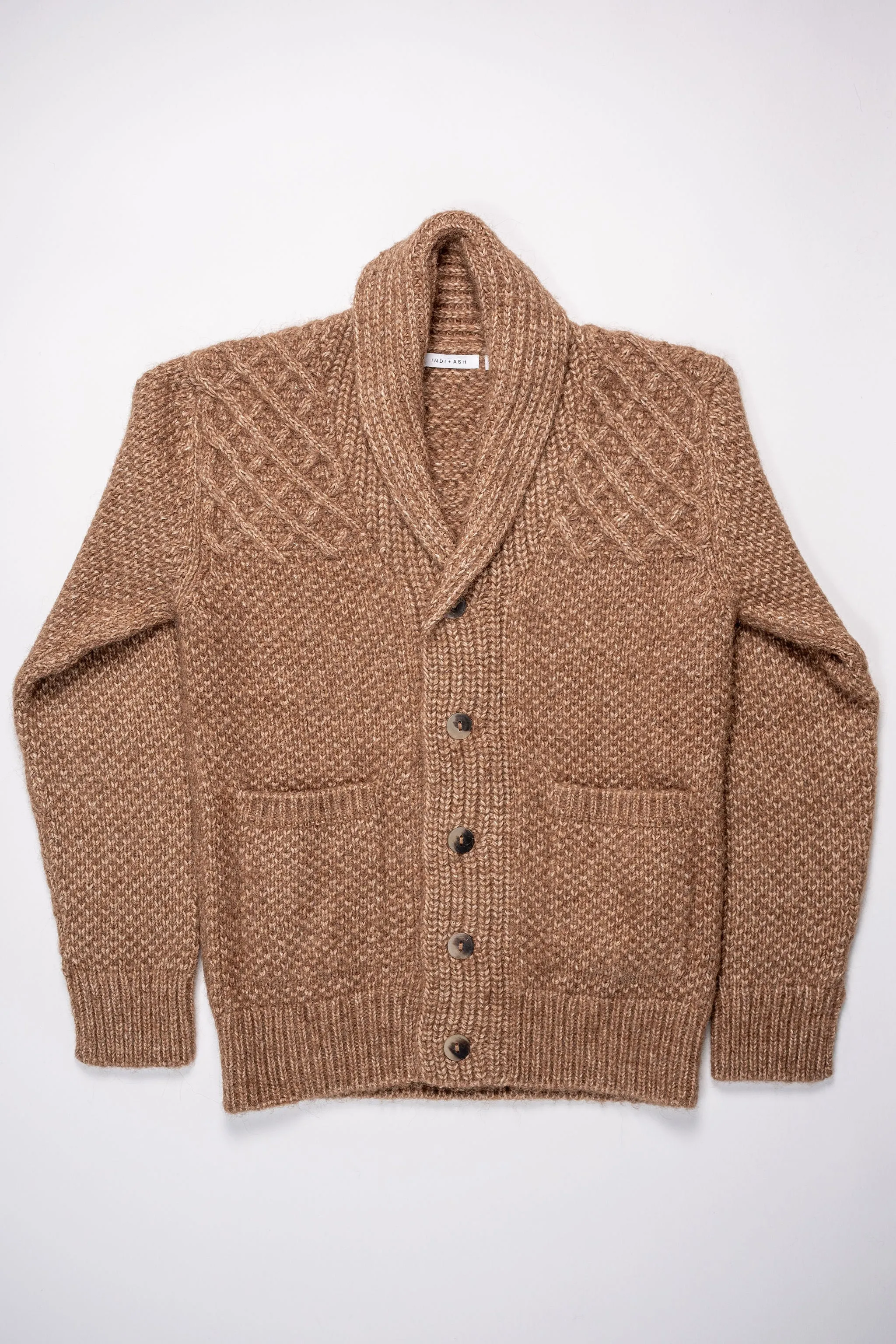 Indi + Ash Andes Cardigan - Camel sold by Franklin and Poe product image thumbnail 4