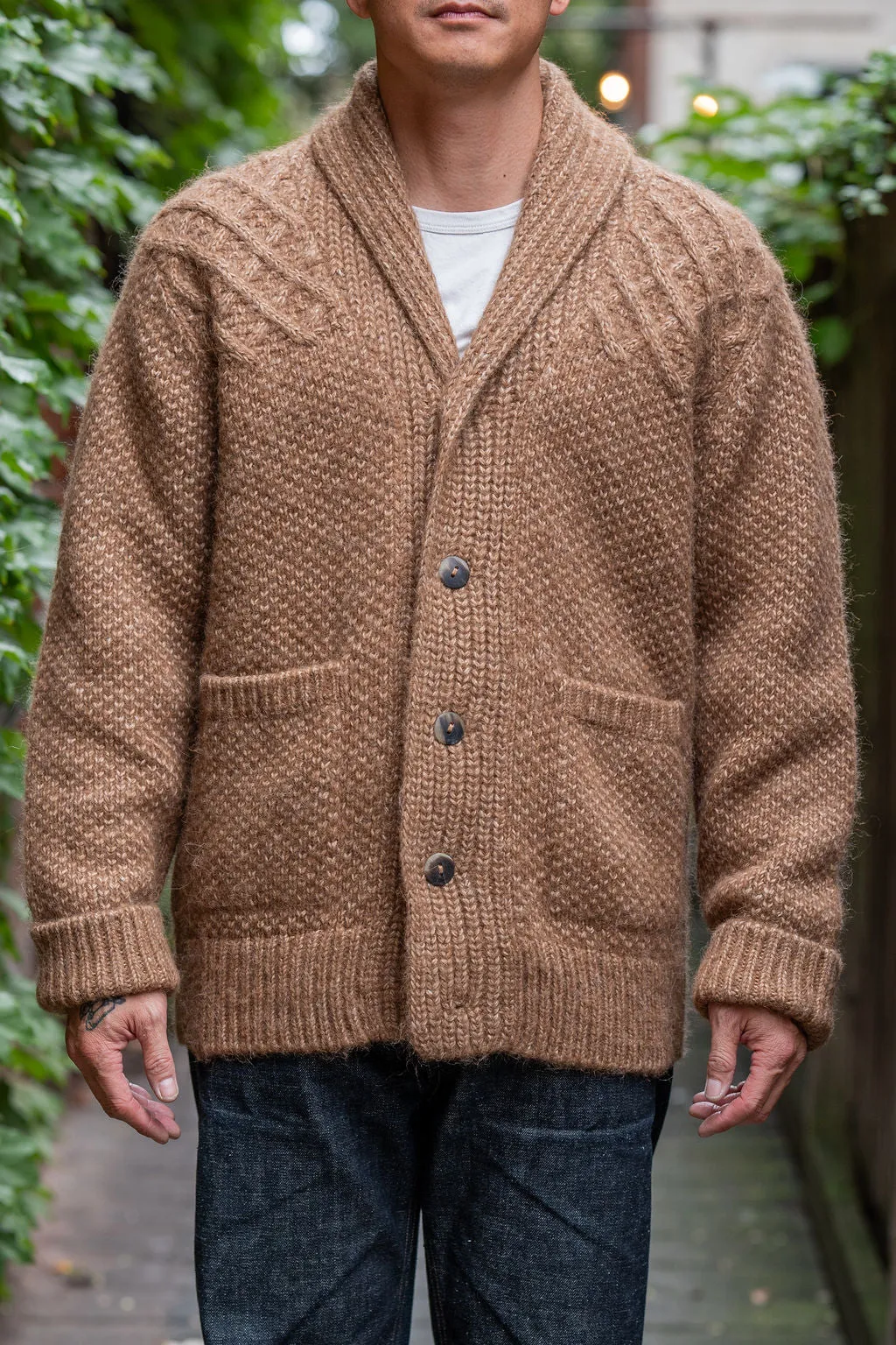 Indi + Ash Andes Cardigan - Camel sold by Franklin and Poe