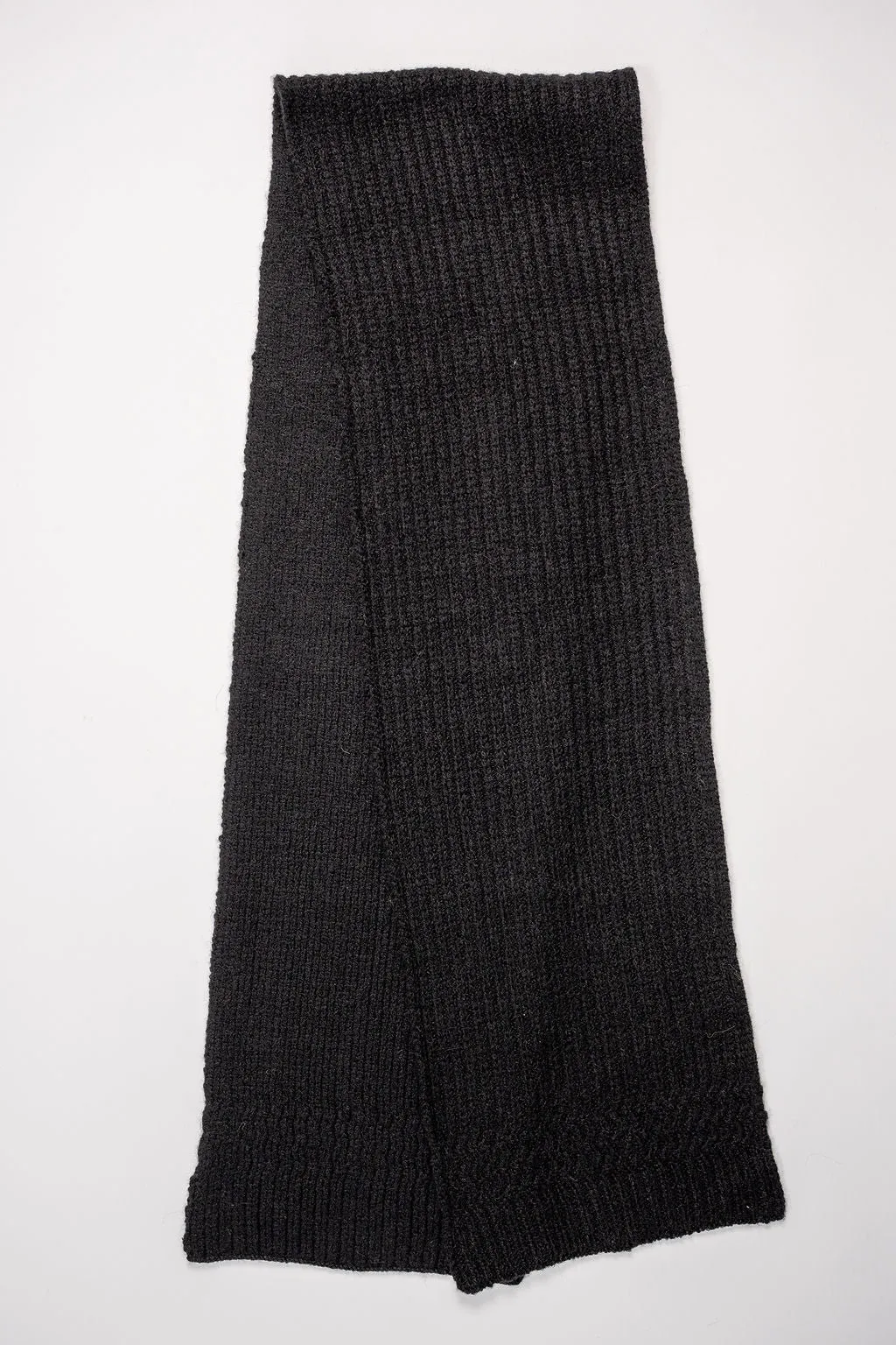 3sixteen Alpaca Rib Scarf - Black sold by Franklin and Poe