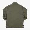 Iron Heart IHM-45-GRN Oiled Whipcord A2 Deck Jacket - Army Green sold by Franklin and Poe