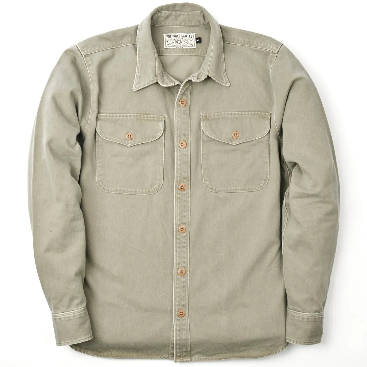 Freenote Cloth Utility - Olive sold by Franklin and Poe product image thumbnail 4