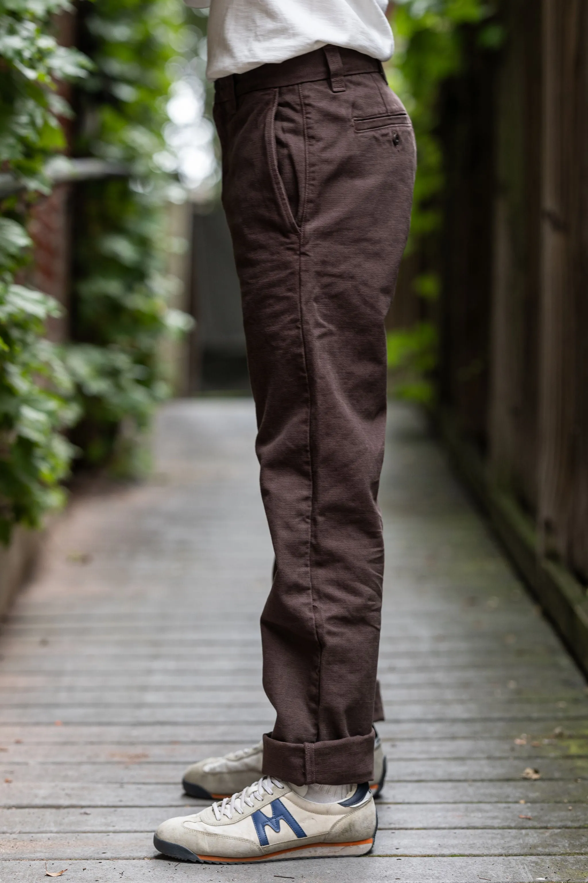 Freenote Cloth Deck Pant - 14oz Slub Bark sold by Franklin and Poe product image thumbnail 2
