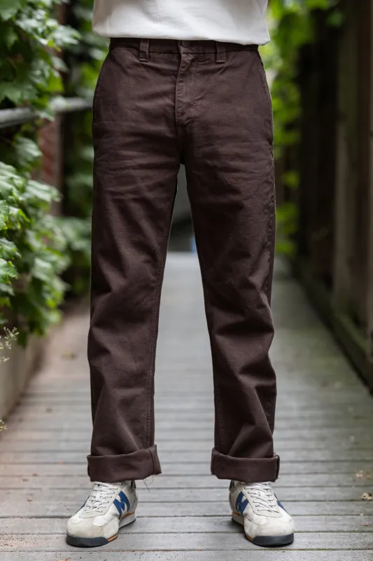 Freenote Cloth Deck Pant - 14oz Slub Bark sold by Franklin and Poe