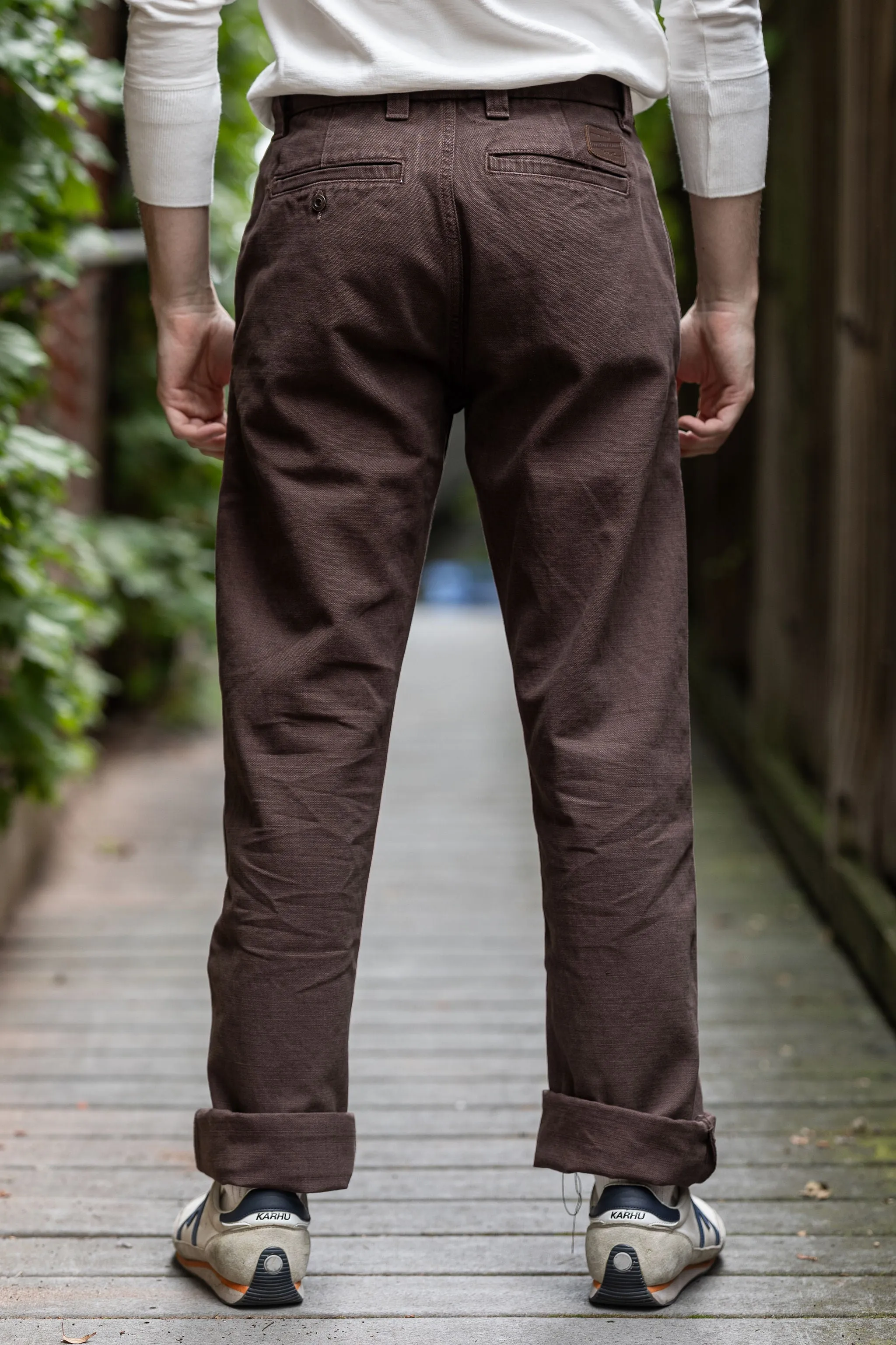 Freenote Cloth Deck Pant - 14oz Slub Bark sold by Franklin and Poe product image thumbnail 3