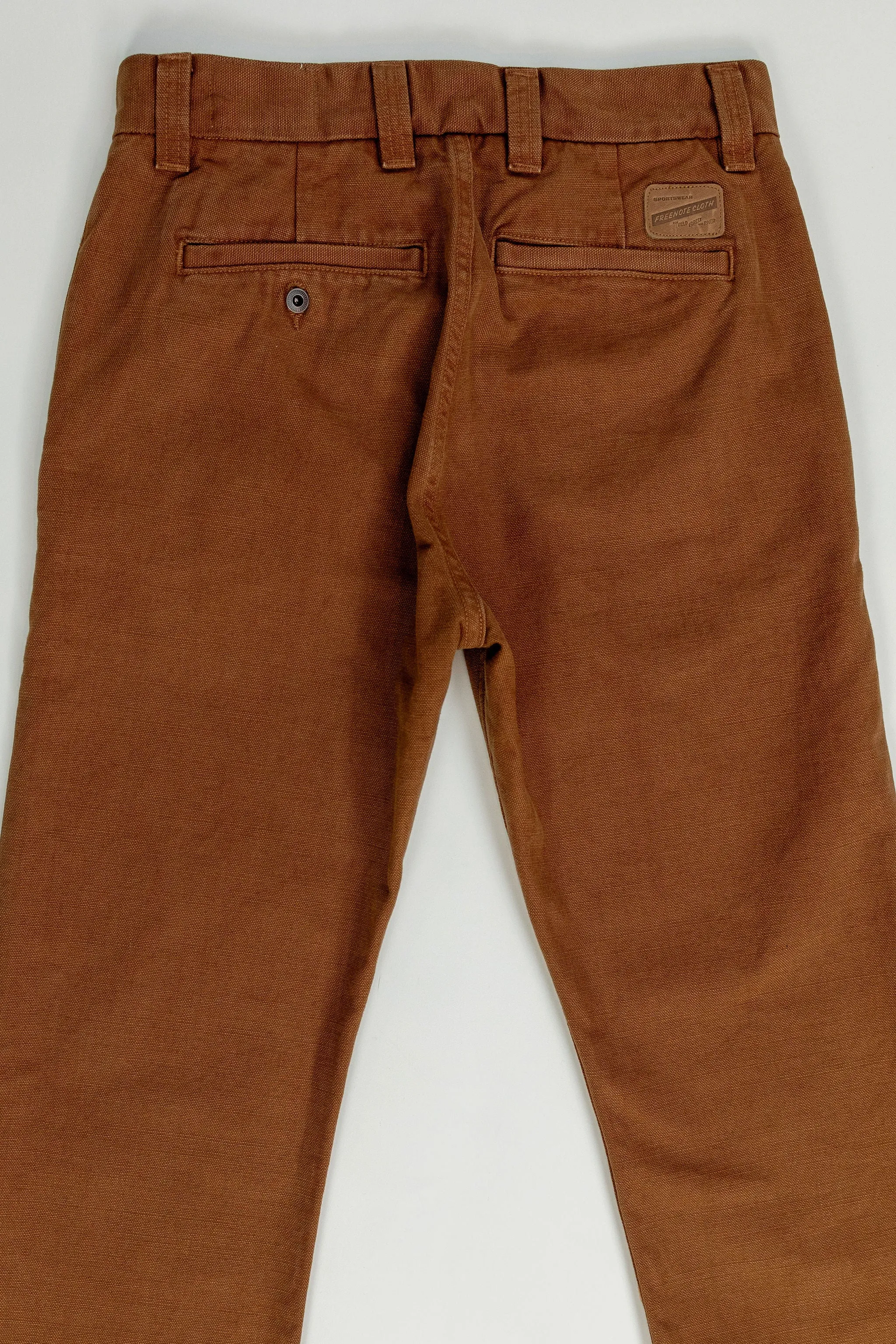 Freenote Cloth Deck Pant - 14oz Slub Rust sold by Franklin and Poe product image thumbnail 5