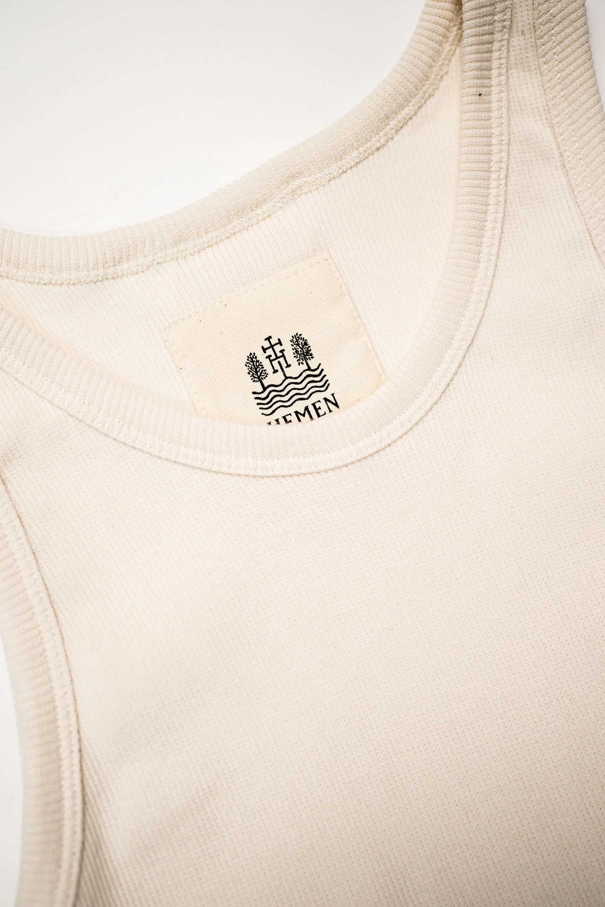 Hemen Biarritz Tank Top Gari - Stone sold by Franklin and Poe product image thumbnail 2