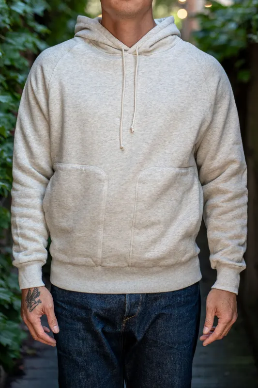 Knickerbocker Double Face Waffle Hoodie - Oat Grey sold by Franklin and Poe