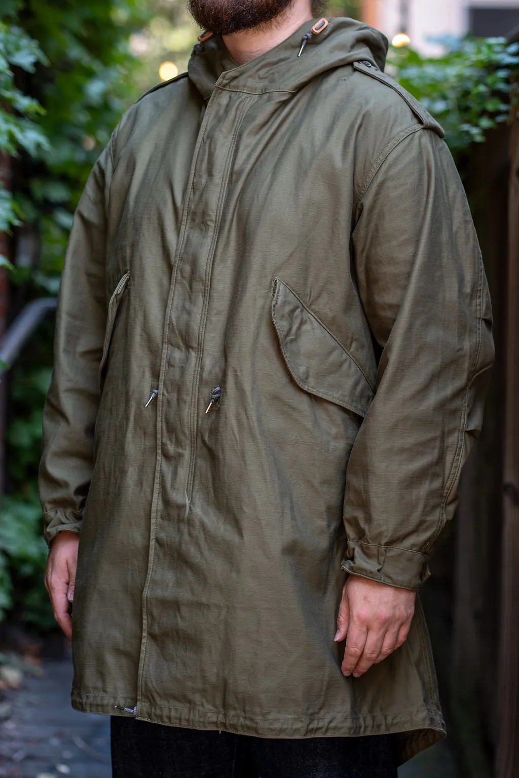 Buzz Rickson's BR12266 Type M-51 Parka - Olive Drab sold by Franklin and Poe product image thumbnail 2