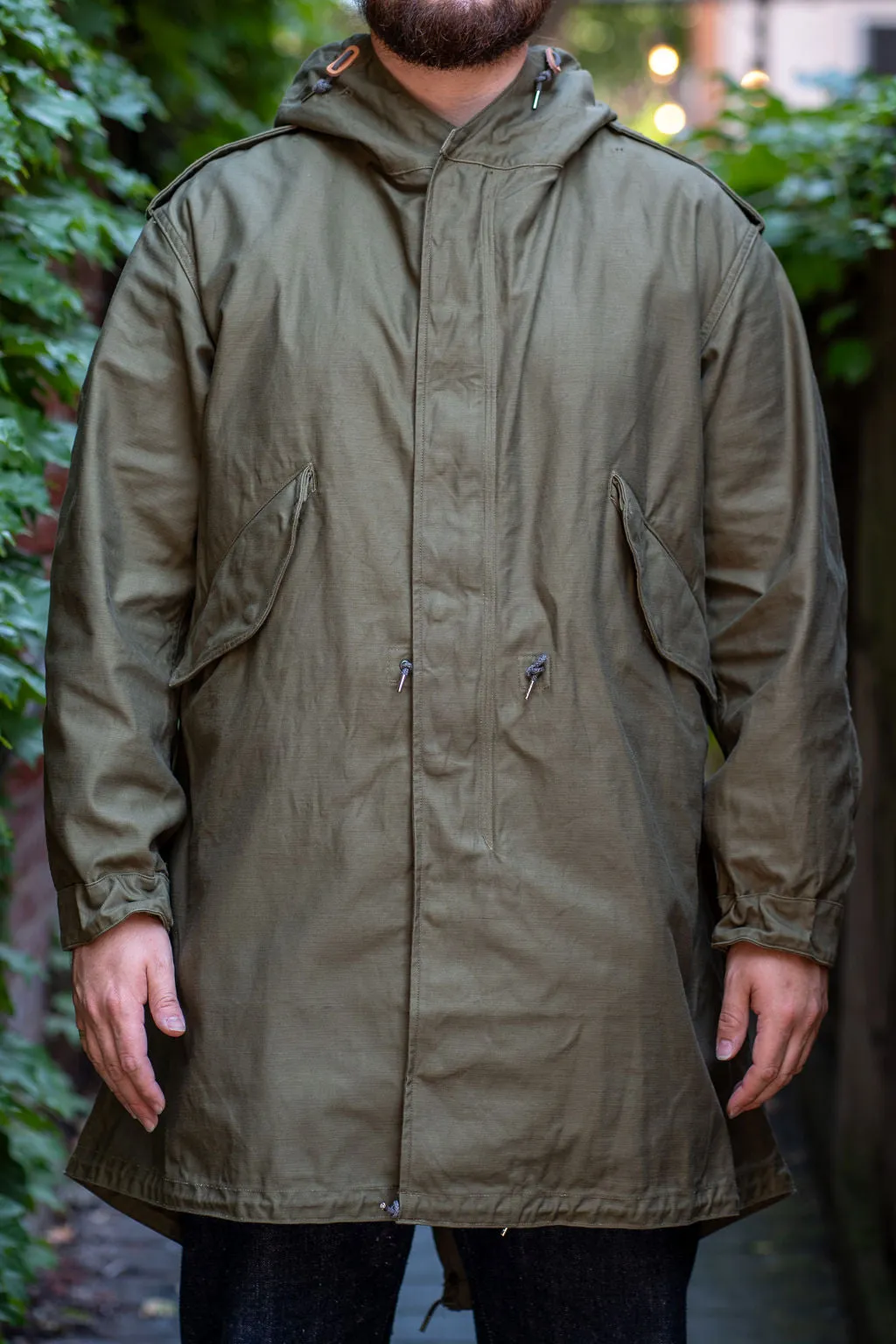 Buzz Rickson's BR12266 Type M-51 Parka - Olive Drab sold by Franklin and Poe