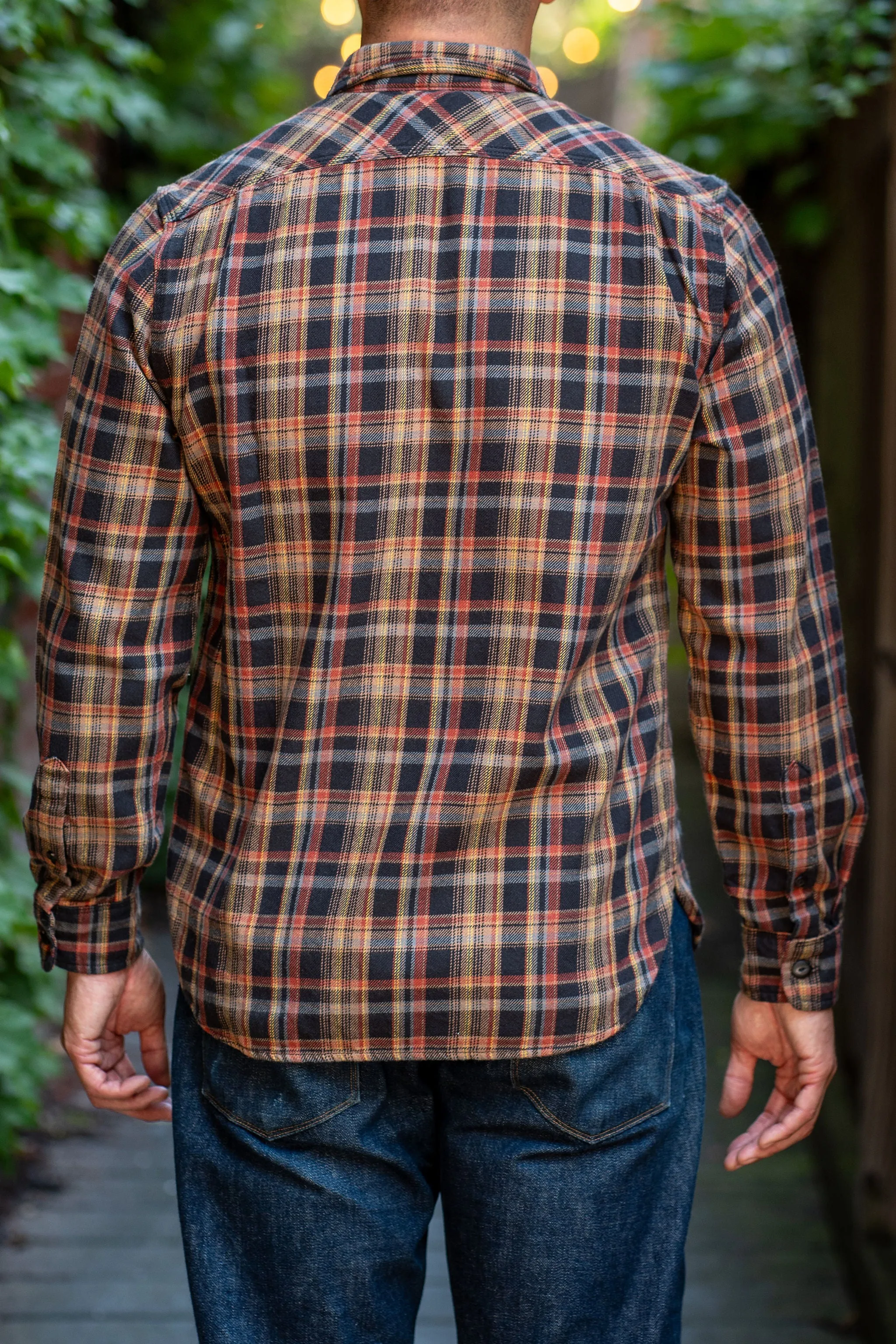 Freenote Cloth Jepson - Black Plaid sold by Franklin and Poe product image thumbnail 3