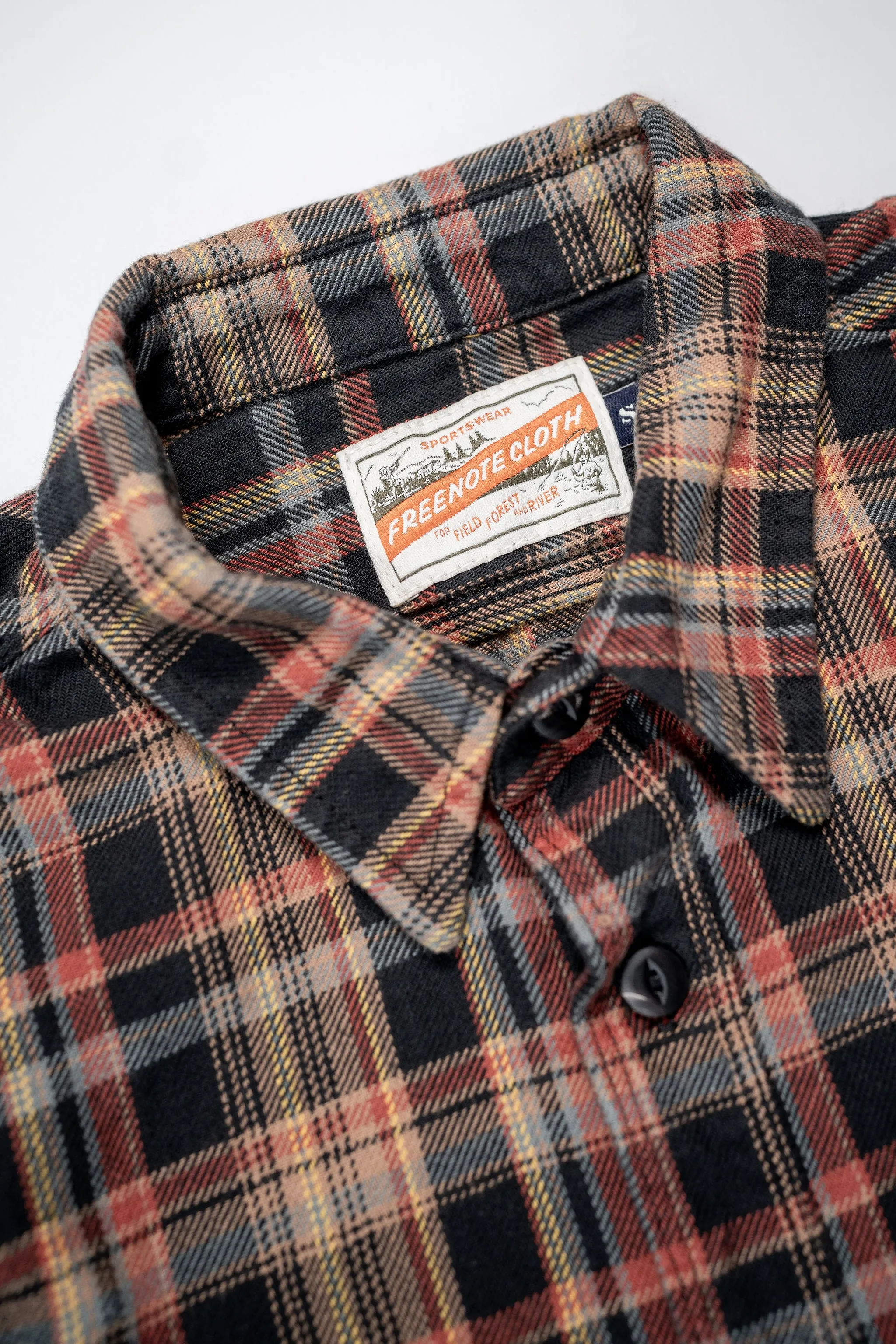 Freenote Cloth Jepson - Black Plaid sold by Franklin and Poe product image thumbnail 5