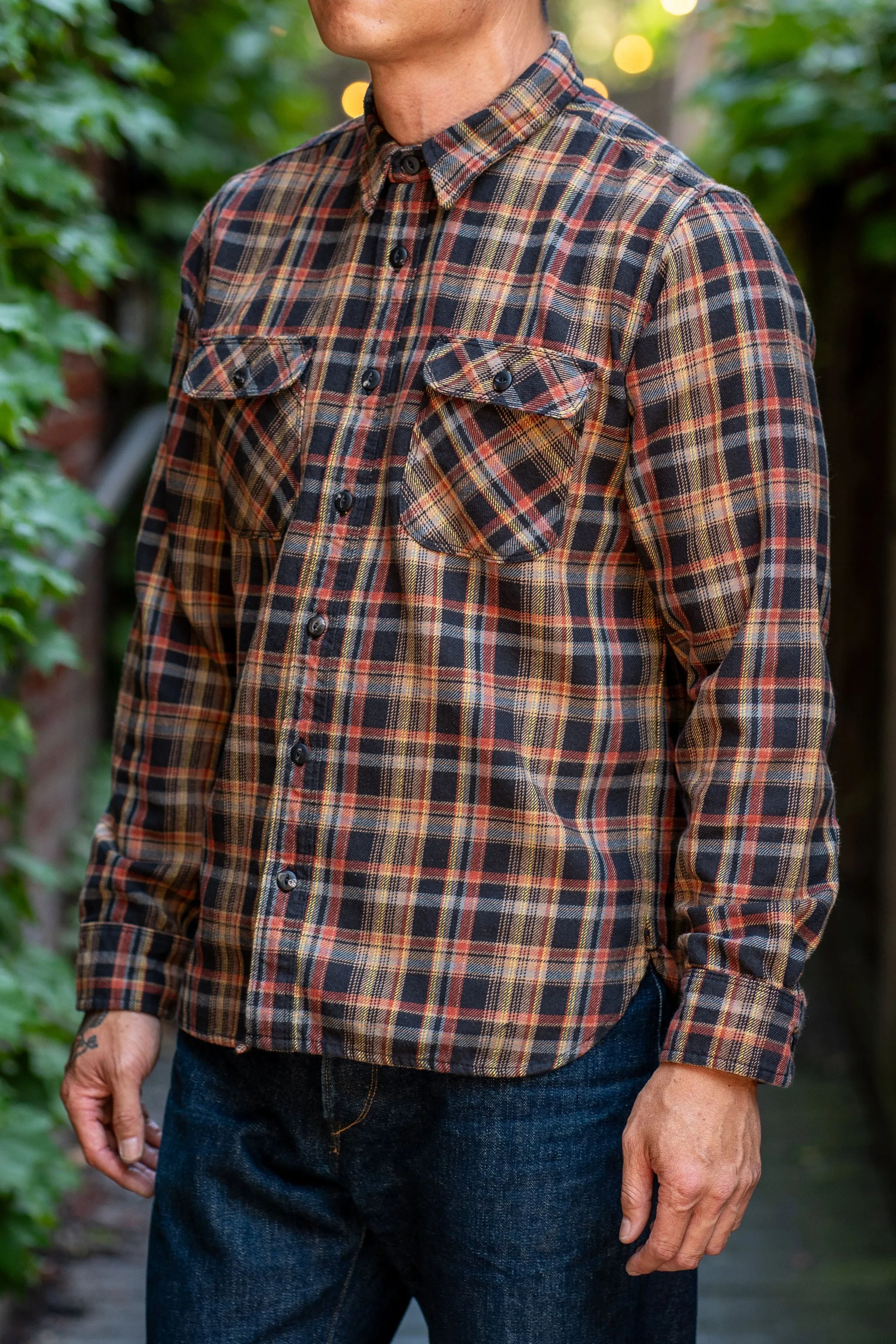 Freenote Cloth Jepson - Black Plaid sold by Franklin and Poe product image thumbnail 2