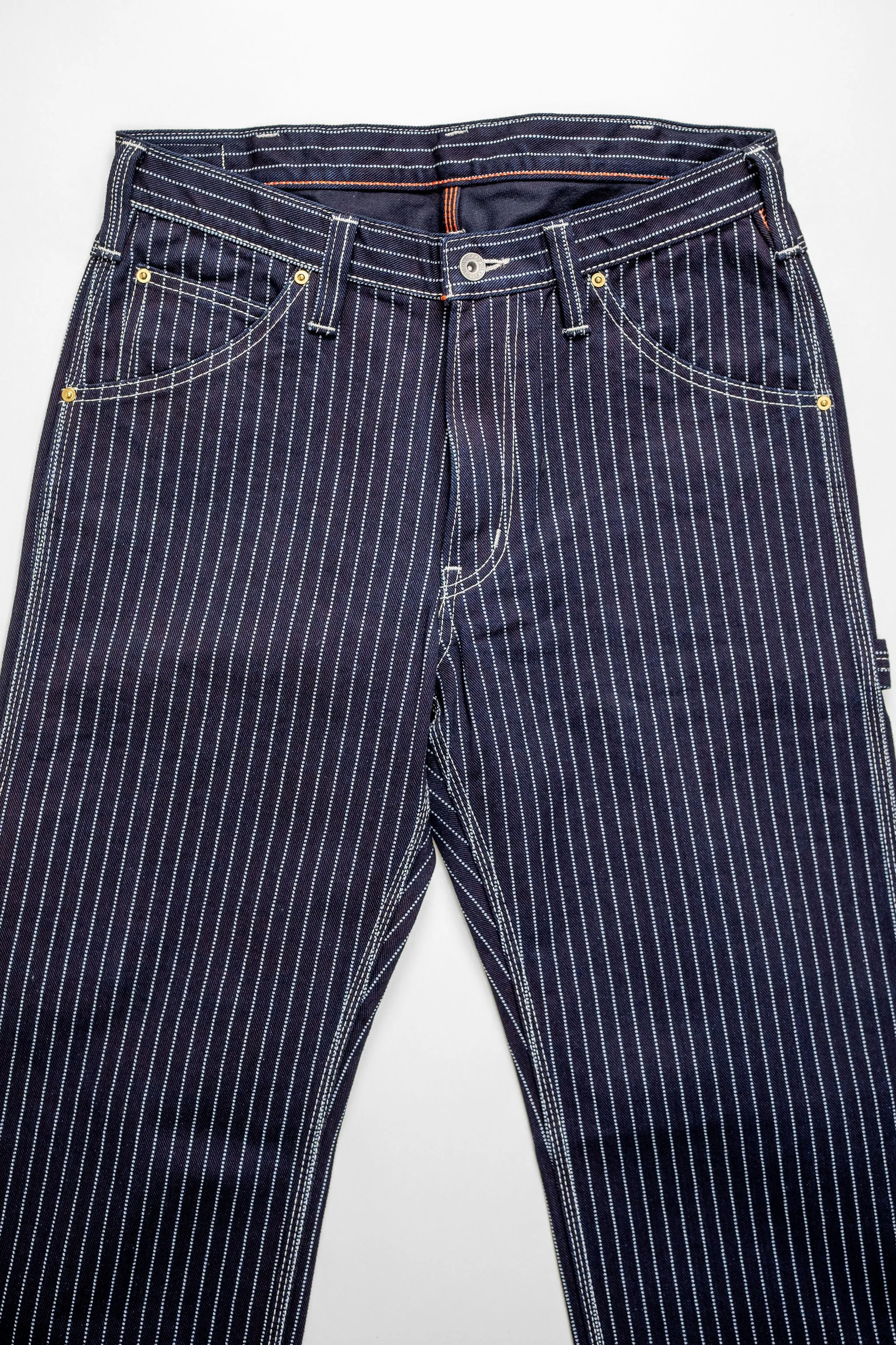 Iron Heart IH-814-IND 12oz Wabash Painter's Pants - Indigo sold by Franklin and Poe product image thumbnail 4