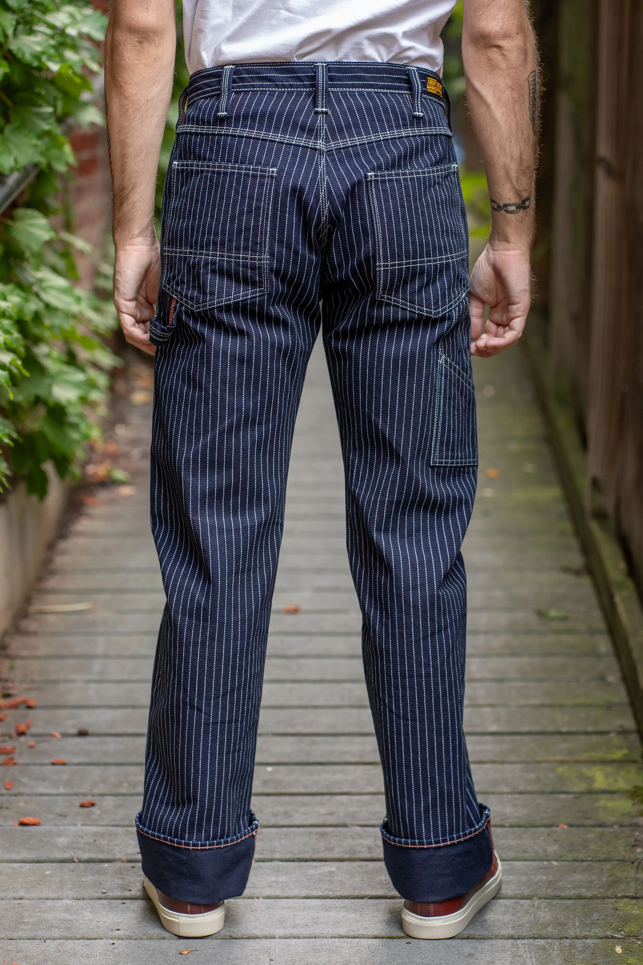 Iron Heart IH-814-IND 12oz Wabash Painter's Pants - Indigo sold by Franklin and Poe product image thumbnail 3