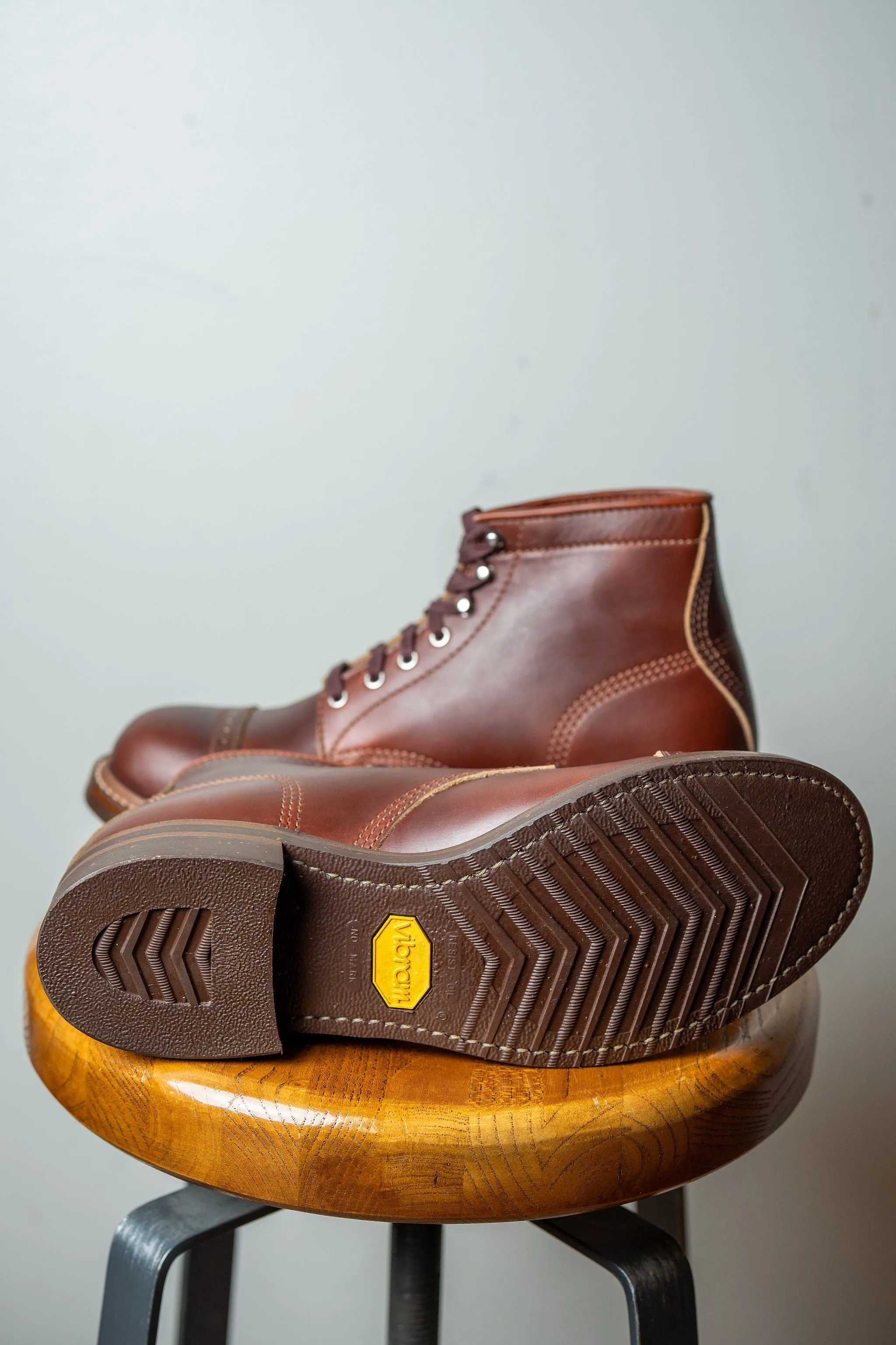 John Lofgren Combat Boot - Horween Leather CXL Timber sold by Franklin and Poe product image thumbnail 4