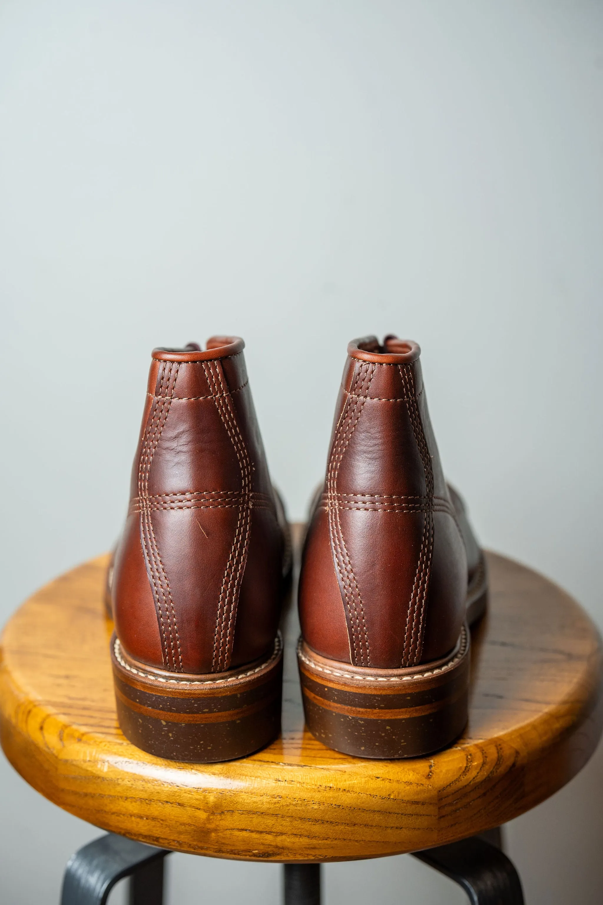 John Lofgren Combat Boot - Horween Leather CXL Timber sold by Franklin and Poe product image thumbnail 2