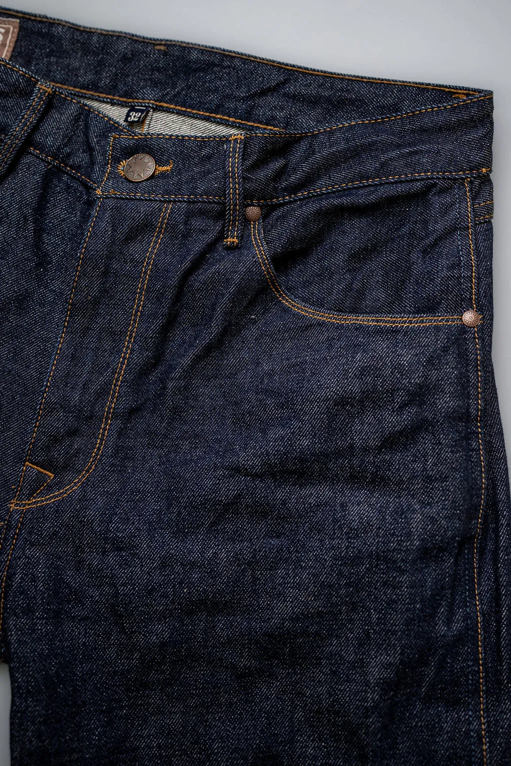 Freenote Cloth Wilkes - 15oz Rinsed Denim sold by Franklin and Poe product image thumbnail 5