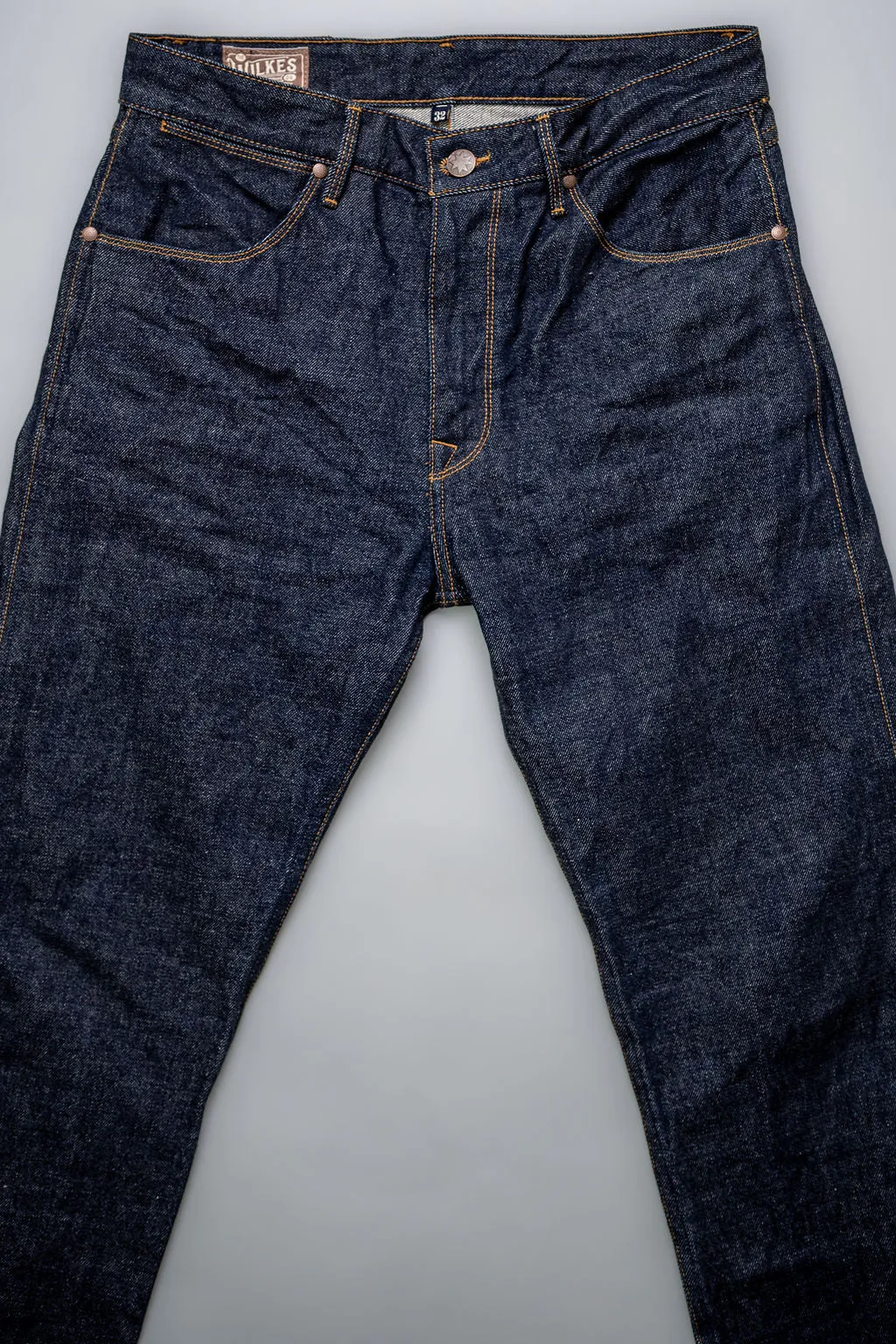 Freenote Cloth Wilkes - 15oz Rinsed Denim sold by Franklin and Poe product image thumbnail 4