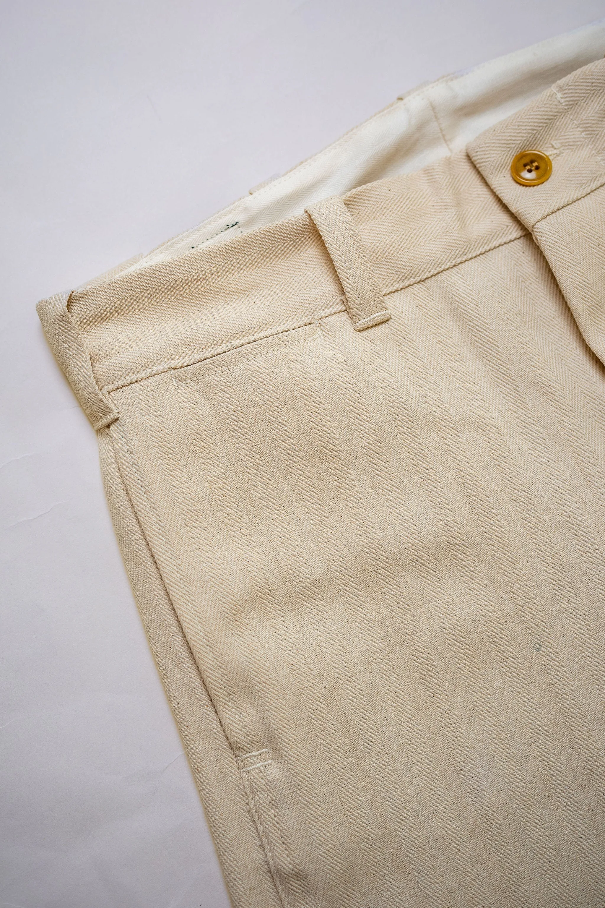 Mister Freedom Sportman Chinos - Ivory HBT sold by Franklin and Poe product image thumbnail 5