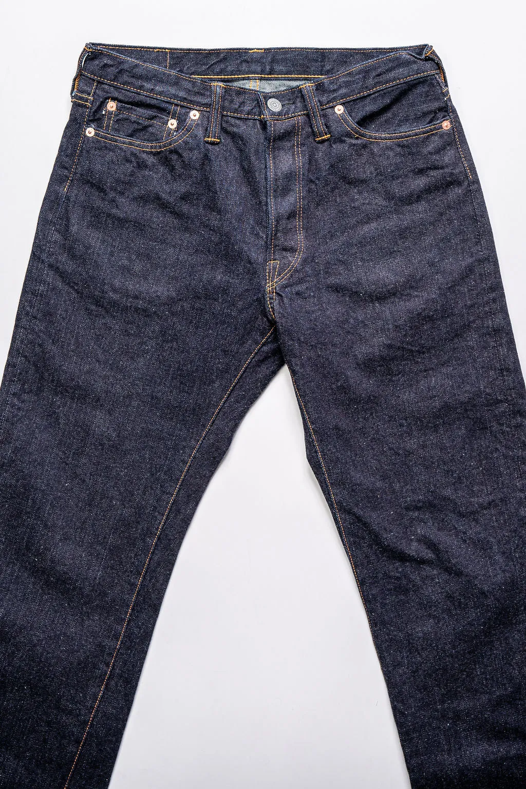 The Flat Head FN-3009 Slim Straight - 14.5oz Selvedge Denim (One Washed) sold by Franklin and Poe product image thumbnail 4