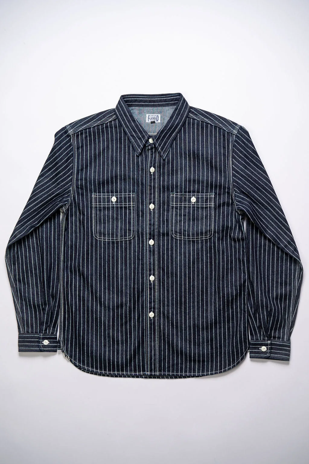 The Flat Head FN-SDK-702L - 10oz Wabash Work Shirt sold by Franklin and Poe product image thumbnail 4