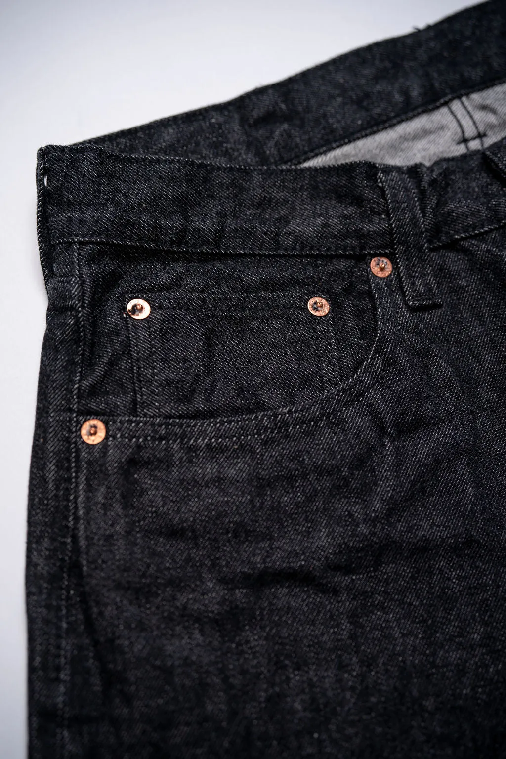 Sugar Cane Lot No. SC42460 1947 Straight Leg - 14.25oz Black Denim sold by Franklin and Poe product image thumbnail 5